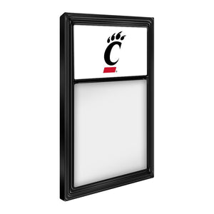 Cincinnati Bearcats: Logo - Dry Erase Note Board - The Fan-Brand