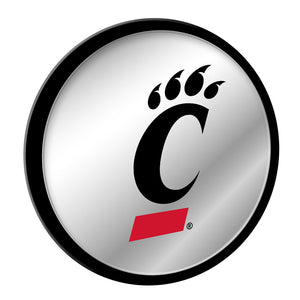 Cincinnati Bearcats: Logo - Modern Disc Mirrored Wall Sign - The Fan-Brand