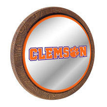 Load image into Gallery viewer, Clemson Tigers: Barrel Top Mirrored Wall Sign - The Fan-Brand