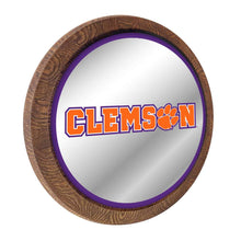 Load image into Gallery viewer, Clemson Tigers: Barrel Top Mirrored Wall Sign - The Fan-Brand