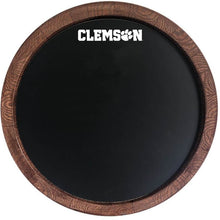 Load image into Gallery viewer, Clemson Tigers: Chalkboard &quot;Faux&quot; Barrel Top Sign - The Fan-Brand
