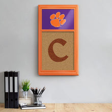 Load image into Gallery viewer, Clemson Tigers: Dual Logo - Cork Note Board - The Fan-Brand
