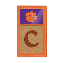 Load image into Gallery viewer, Clemson Tigers: Dual Logo - Cork Note Board - The Fan-Brand