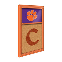 Load image into Gallery viewer, Clemson Tigers: Dual Logo - Cork Note Board - The Fan-Brand