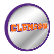 Load image into Gallery viewer, Clemson Tigers: Modern Disc Mirrored Wall Sign - The Fan-Brand