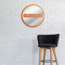 Load image into Gallery viewer, Clemson Tigers: Modern Disc Mirrored Wall Sign - The Fan-Brand
