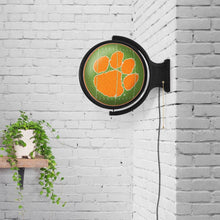 Load image into Gallery viewer, Clemson Tigers: On the 50 - Rotating Lighted Wall Sign - The Fan-Brand