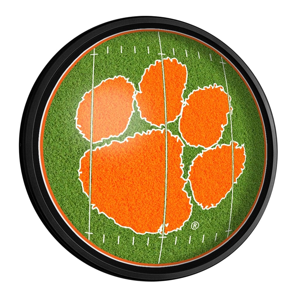 Clemson Tigers: On the 50 - Slimline Lighted Wall Sign - The Fan-Brand