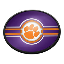 Load image into Gallery viewer, Clemson Tigers: Oval Slimline Lighted Wall Sign - The Fan-Brand