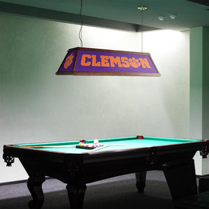 Clemson Tigers: Premium Wood Pool Table Light - The Fan-Brand