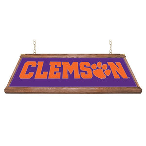 Clemson Tigers: Premium Wood Pool Table Light - The Fan-Brand