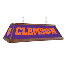 Load image into Gallery viewer, Clemson Tigers: Premium Wood Pool Table Light - The Fan-Brand