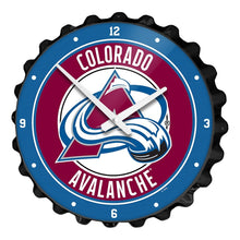 Load image into Gallery viewer, Colorado Avalanche: Bottle Cap Wall Clock - The Fan-Brand
