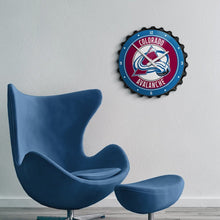 Load image into Gallery viewer, Colorado Avalanche: Bottle Cap Wall Clock - The Fan-Brand