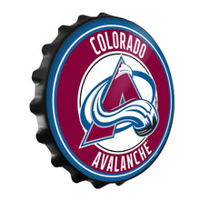 Load image into Gallery viewer, Colorado Avalanche: Bottle Cap Wall Sign - The Fan-Brand