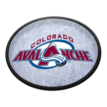 Load image into Gallery viewer, Colorado Avalanche: Ice Rink - Oval Slimline Lighted Wall Sign - The Fan-Brand