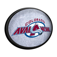 Load image into Gallery viewer, Colorado Avalanche: Ice Rink - Oval Slimline Lighted Wall Sign - The Fan-Brand