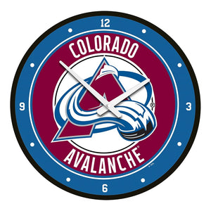 Colorado Avalanche: Modern Disc Wall Clock - The Fan-Brand