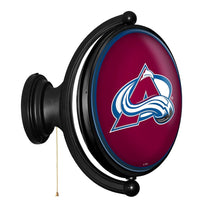 Load image into Gallery viewer, Colorado Avalanche: Original Oval Rotating Lighted Wall Sign - The Fan-Brand