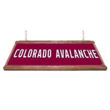 Load image into Gallery viewer, Colorado Avalanche: Premium Wood Pool Table Light - The Fan-Brand
