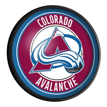 Load image into Gallery viewer, Colorado Avalanche: Round Slimline Lighted Wall Sign - The Fan-Brand