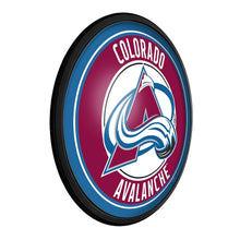 Load image into Gallery viewer, Colorado Avalanche: Round Slimline Lighted Wall Sign - The Fan-Brand