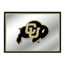 Load image into Gallery viewer, Colorado Buffaloes: Framed Mirrored Wall Sign - The Fan-Brand