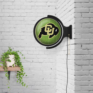 Colorado Buffaloes: On the 50 - Rotating Lighted Wall Sign - The Fan-Brand