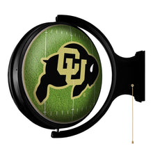 Load image into Gallery viewer, Colorado Buffaloes: On the 50 - Rotating Lighted Wall Sign - The Fan-Brand