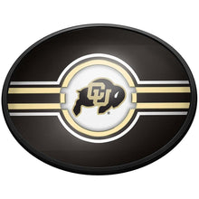 Load image into Gallery viewer, Colorado Buffaloes: Oval Slimline Lighted Wall Sign - The Fan-Brand