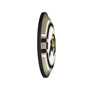 Colorado Buffaloes: Oval Slimline Lighted Wall Sign - The Fan-Brand
