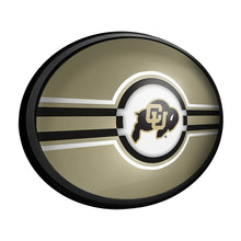 Load image into Gallery viewer, Colorado Buffaloes: Oval Slimline Lighted Wall Sign - The Fan-Brand