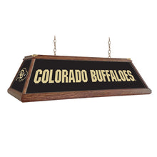 Load image into Gallery viewer, Colorado Buffaloes: Premium Wood Pool Table Light - The Fan-Brand