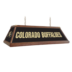 Colorado Buffaloes: Premium Wood Pool Table Light - The Fan-Brand