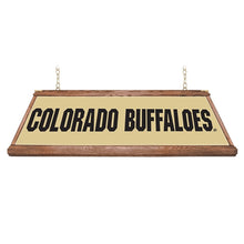Load image into Gallery viewer, Colorado Buffaloes: Premium Wood Pool Table Light - The Fan-Brand