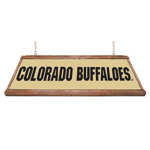 Colorado Buffaloes: Premium Wood Pool Table Light - The Fan-Brand