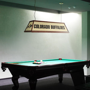 Colorado Buffaloes: Premium Wood Pool Table Light - The Fan-Brand