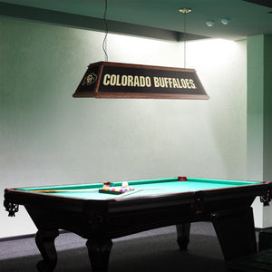 Colorado Buffaloes: Premium Wood Pool Table Light - The Fan-Brand