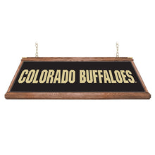 Load image into Gallery viewer, Colorado Buffaloes: Premium Wood Pool Table Light - The Fan-Brand