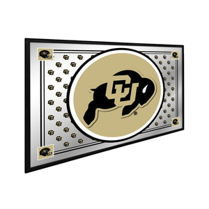 Colorado Buffaloes: Team Spirit - Framed Mirrored Wall Sign - The Fan-Brand