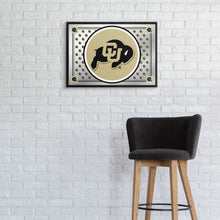 Load image into Gallery viewer, Colorado Buffaloes: Team Spirit - Framed Mirrored Wall Sign - The Fan-Brand