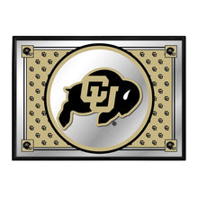 Load image into Gallery viewer, Colorado Buffaloes: Team Spirit - Framed Mirrored Wall Sign - The Fan-Brand