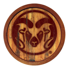 Load image into Gallery viewer, Colorado State Rams: Branded &quot;Faux&quot; Barrel Top Sign - The Fan-Brand