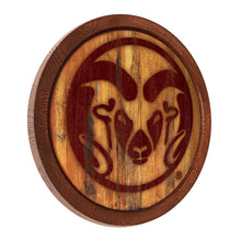 Load image into Gallery viewer, Colorado State Rams: Branded &quot;Faux&quot; Barrel Top Sign - The Fan-Brand