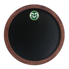 Load image into Gallery viewer, Colorado State Rams: Chalkboard &quot;Faux&quot; Barrel Top Sign - The Fan-Brand