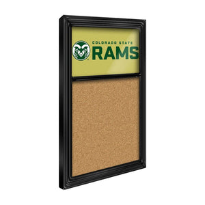 Colorado State Rams: Cork Note Board - The Fan-Brand