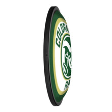 Load image into Gallery viewer, Colorado State Rams: Logo - Round Slimline Lighted Wall Sign - The Fan-Brand