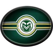 Load image into Gallery viewer, Colorado State Rams: Oval Slimline Lighted Wall Sign - The Fan-Brand