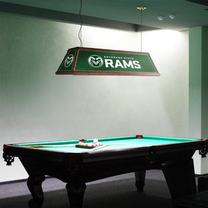 Colorado State Rams: Premium Wood Pool Table Light - The Fan-Brand
