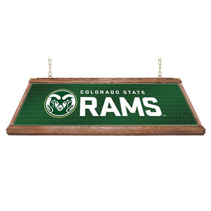 Colorado State Rams: Premium Wood Pool Table Light - The Fan-Brand